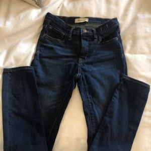 Madewell 9” mid-rise skinny jeans